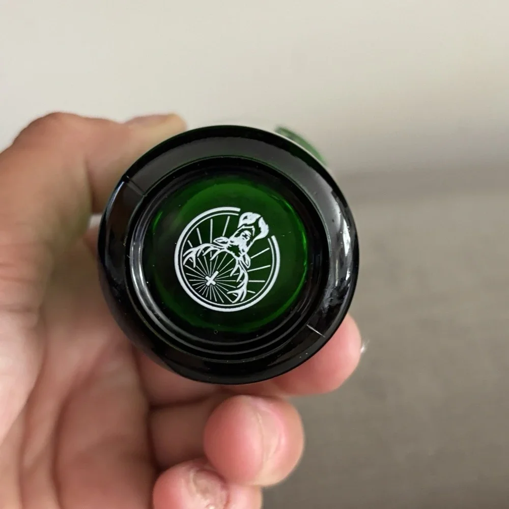 Jagermeister 2CL Embossed‎ Logo Green Shot Glass
